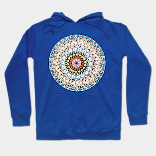 Handmade colored mandala drawing art Hoodie